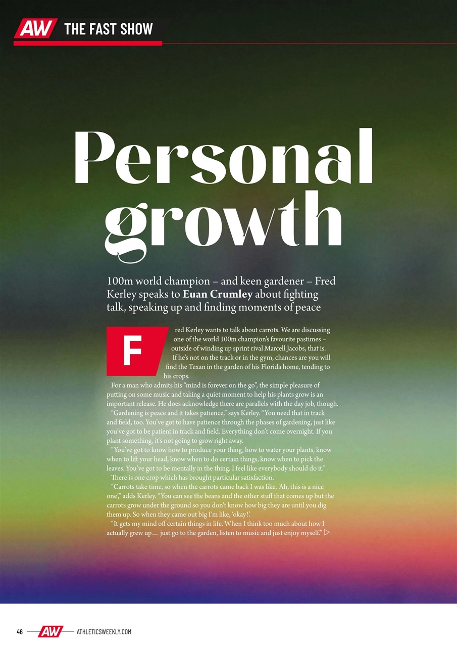 AW – Athletics Weekly Magazine Preview Pages