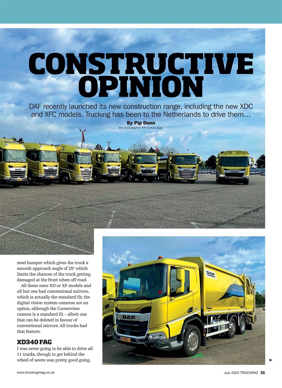 Trucking Magazine Preview Pages