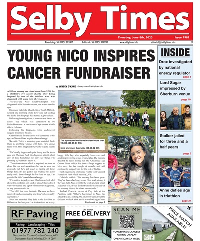 Selby Times issue June 8th 2023