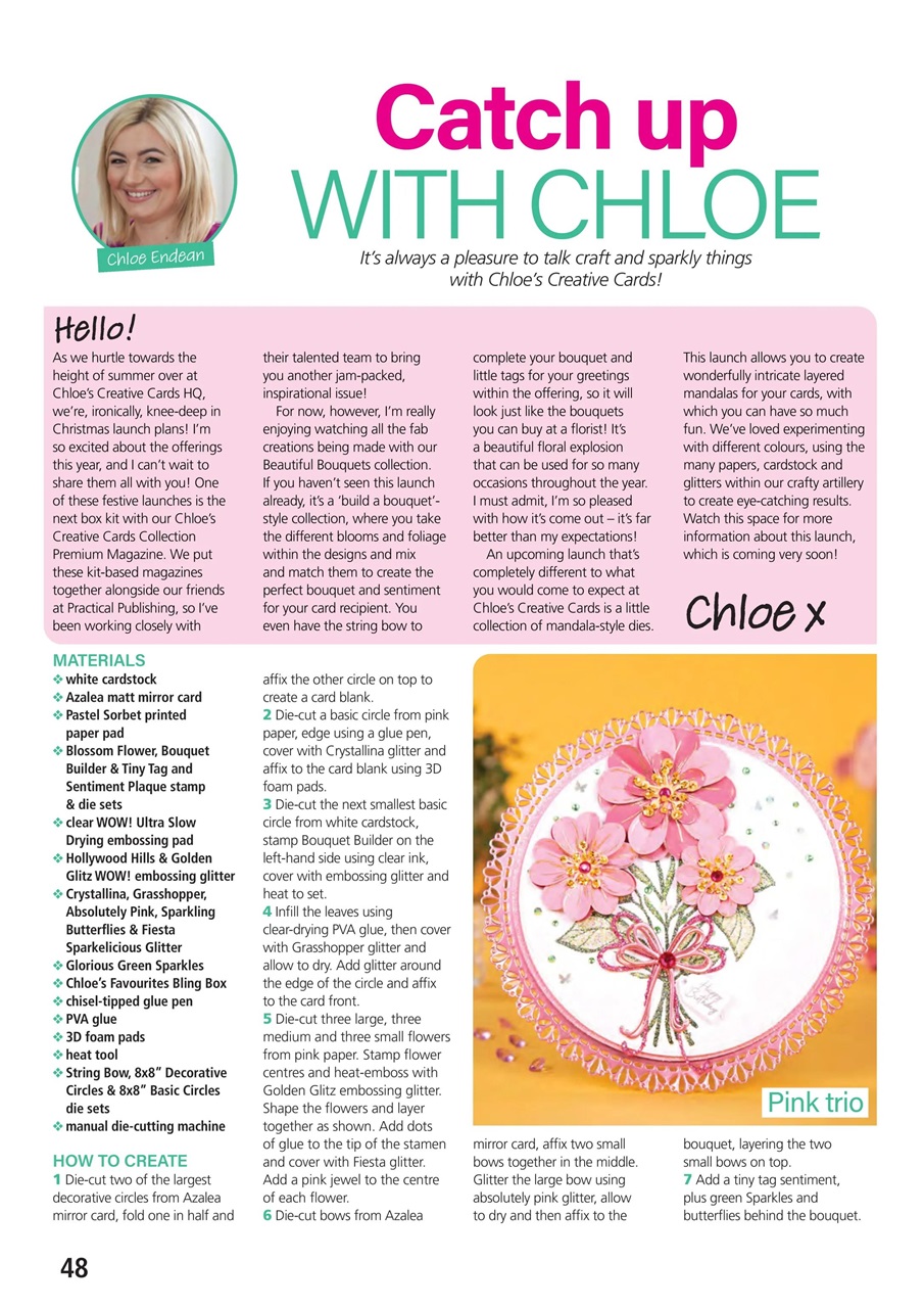 Creative Stamping Preview Pages