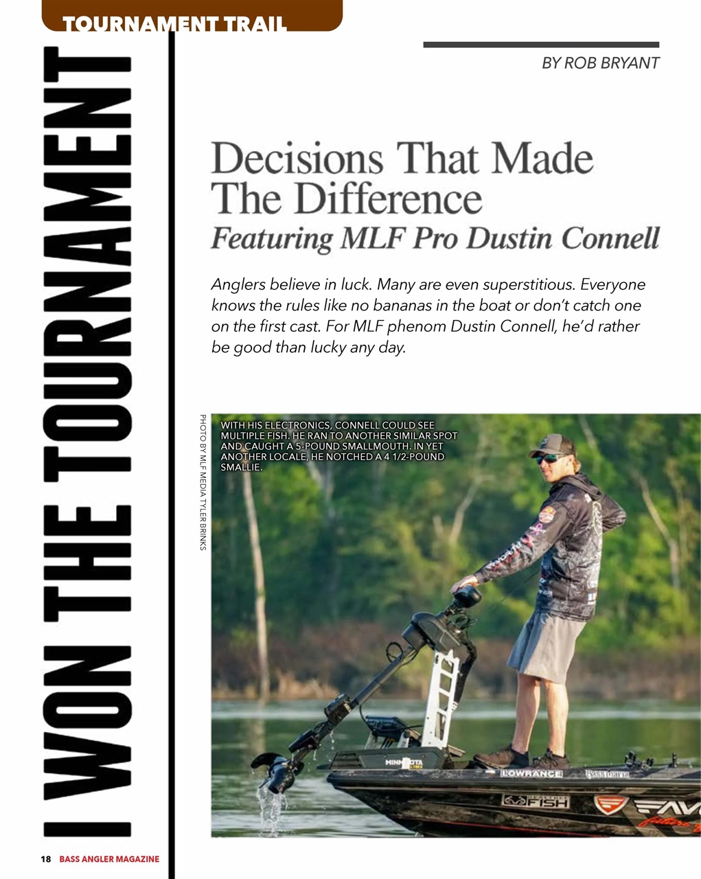 BASS ANGLER MAGAZINE Preview Pages