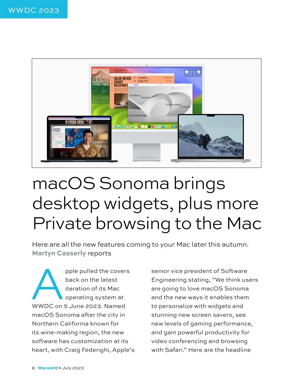 Macworld Preview Pages