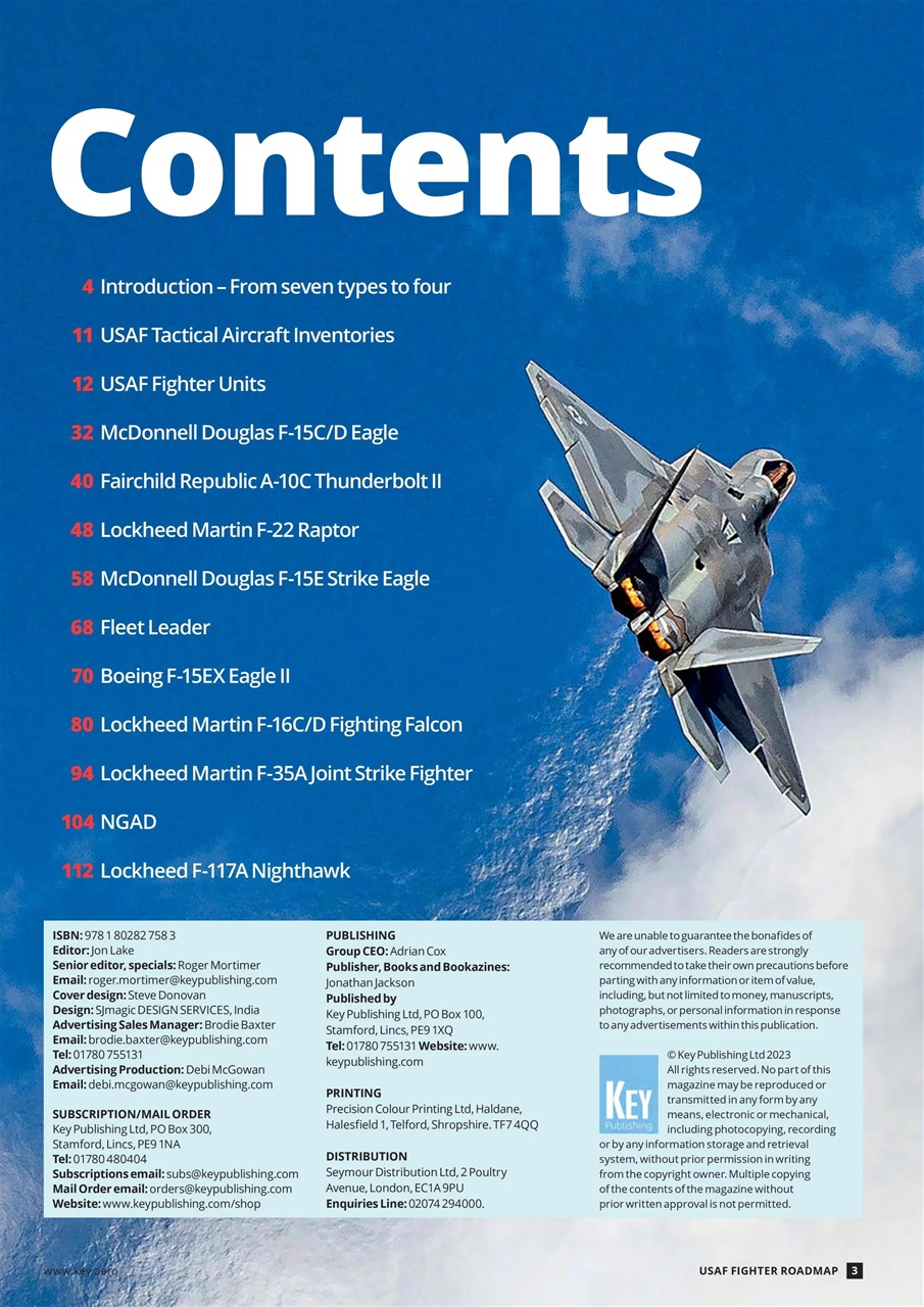 Combat Aircraft Journal Preview Pages