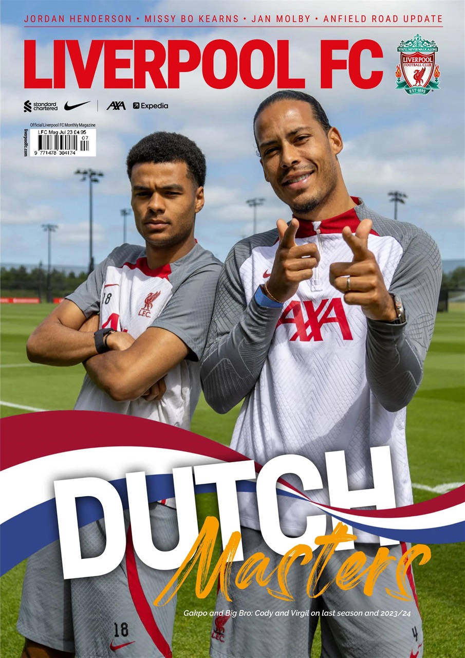 Liverpool FC Magazine Preview Pages