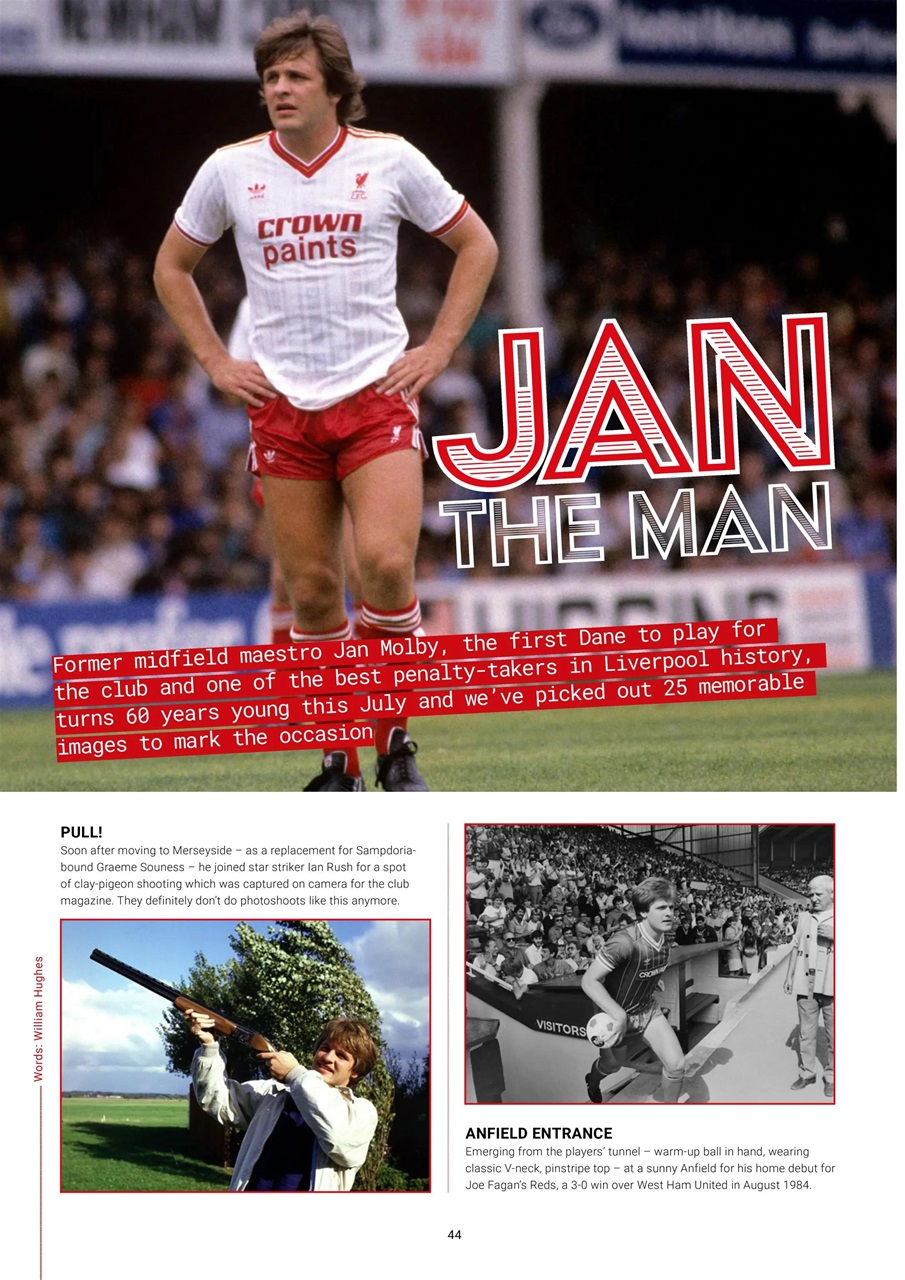 Liverpool FC Magazine Preview Pages