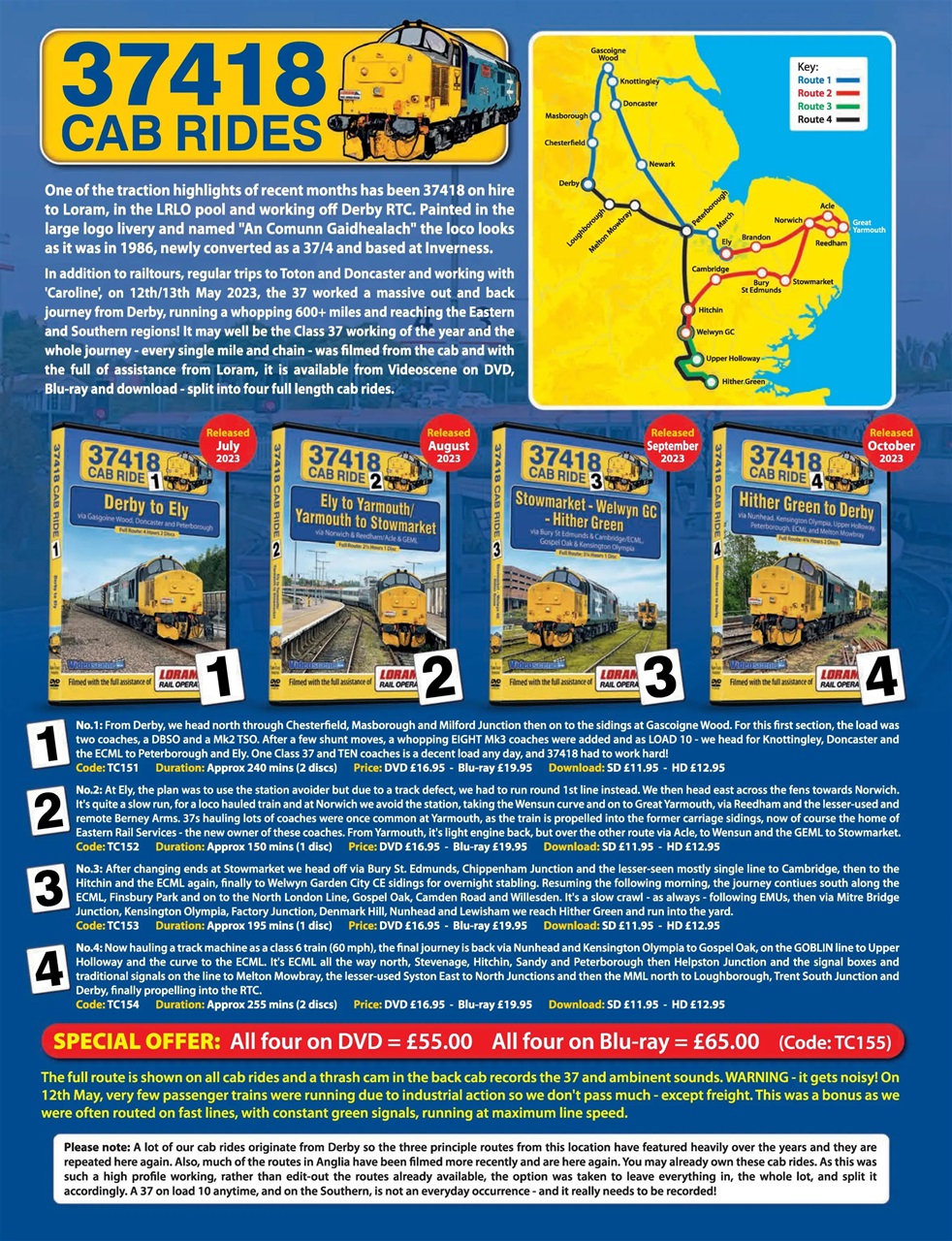 Rail Express Preview Pages