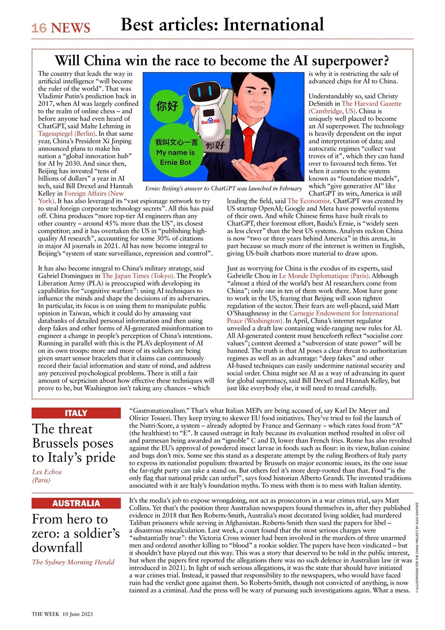 The Week Preview Pages