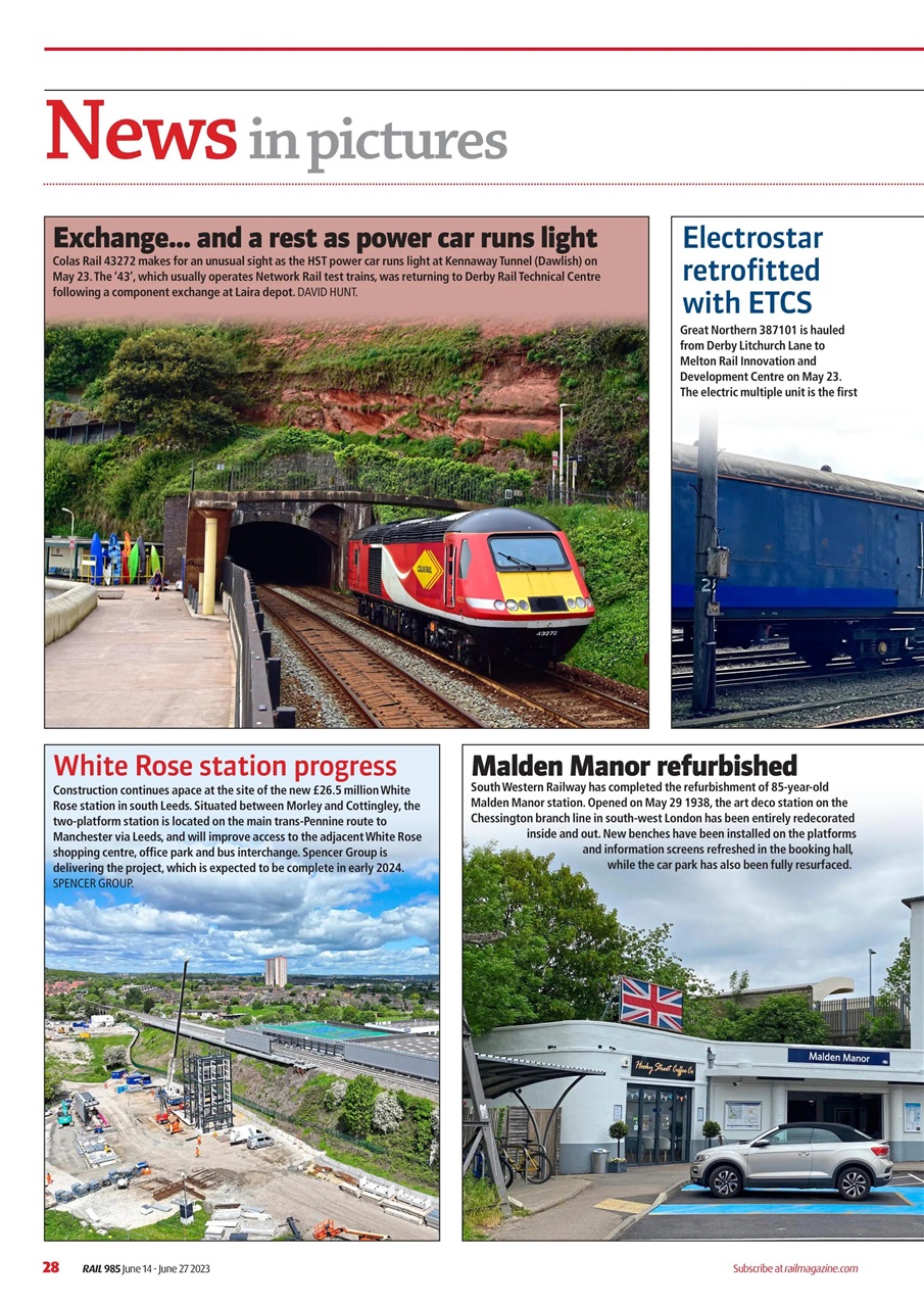 Rail Preview Pages