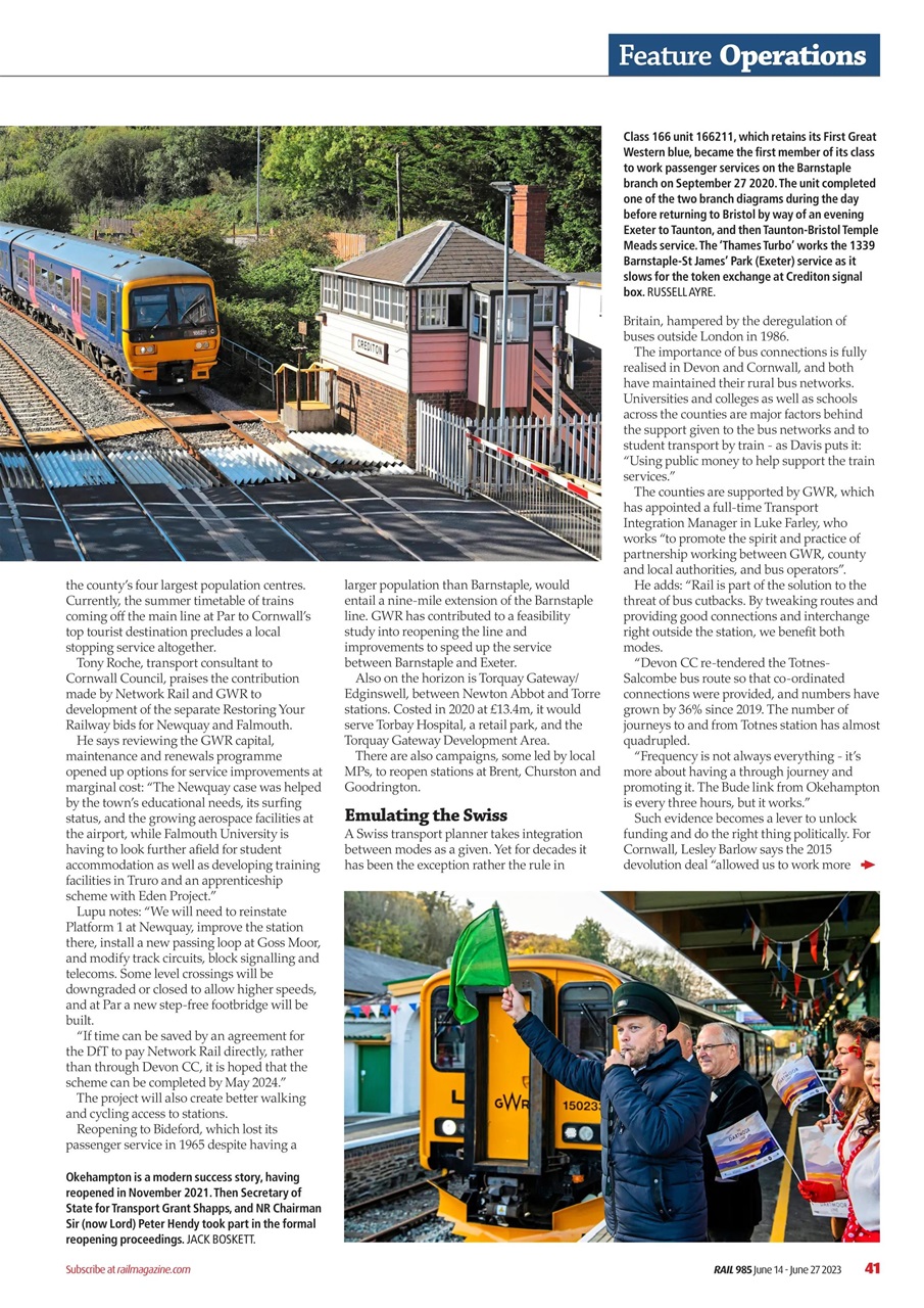 Rail Preview Pages
