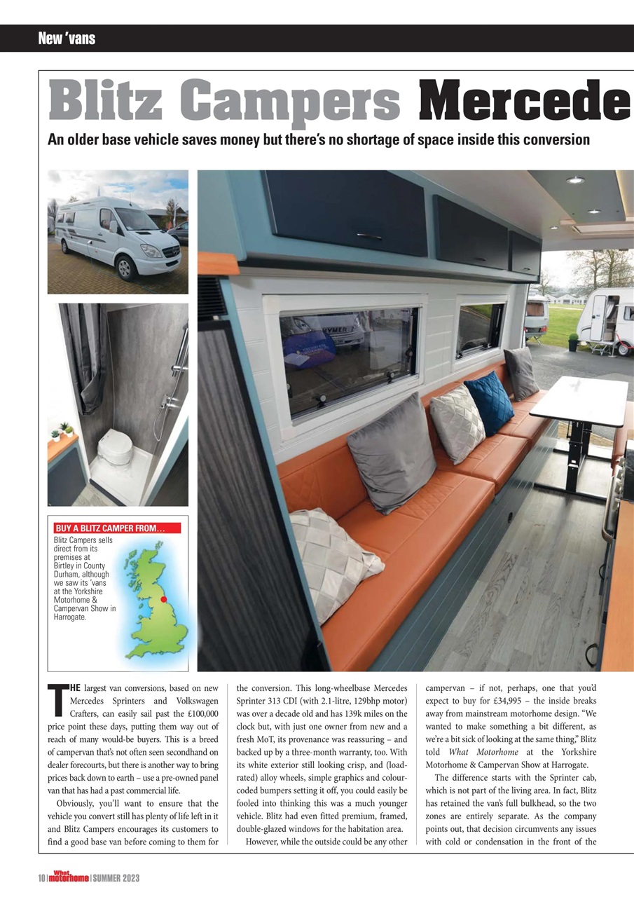 What Motorhome magazine Preview Pages