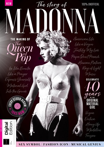 Music Magazine issue The Story of Madonna First Edition