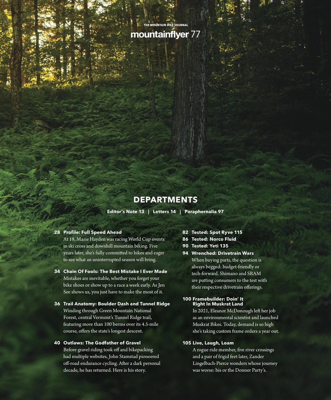 Mountain Flyer Preview Pages