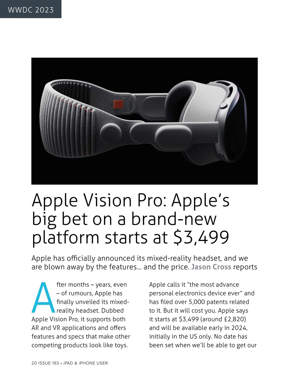 iPad and iPhone User Preview Pages