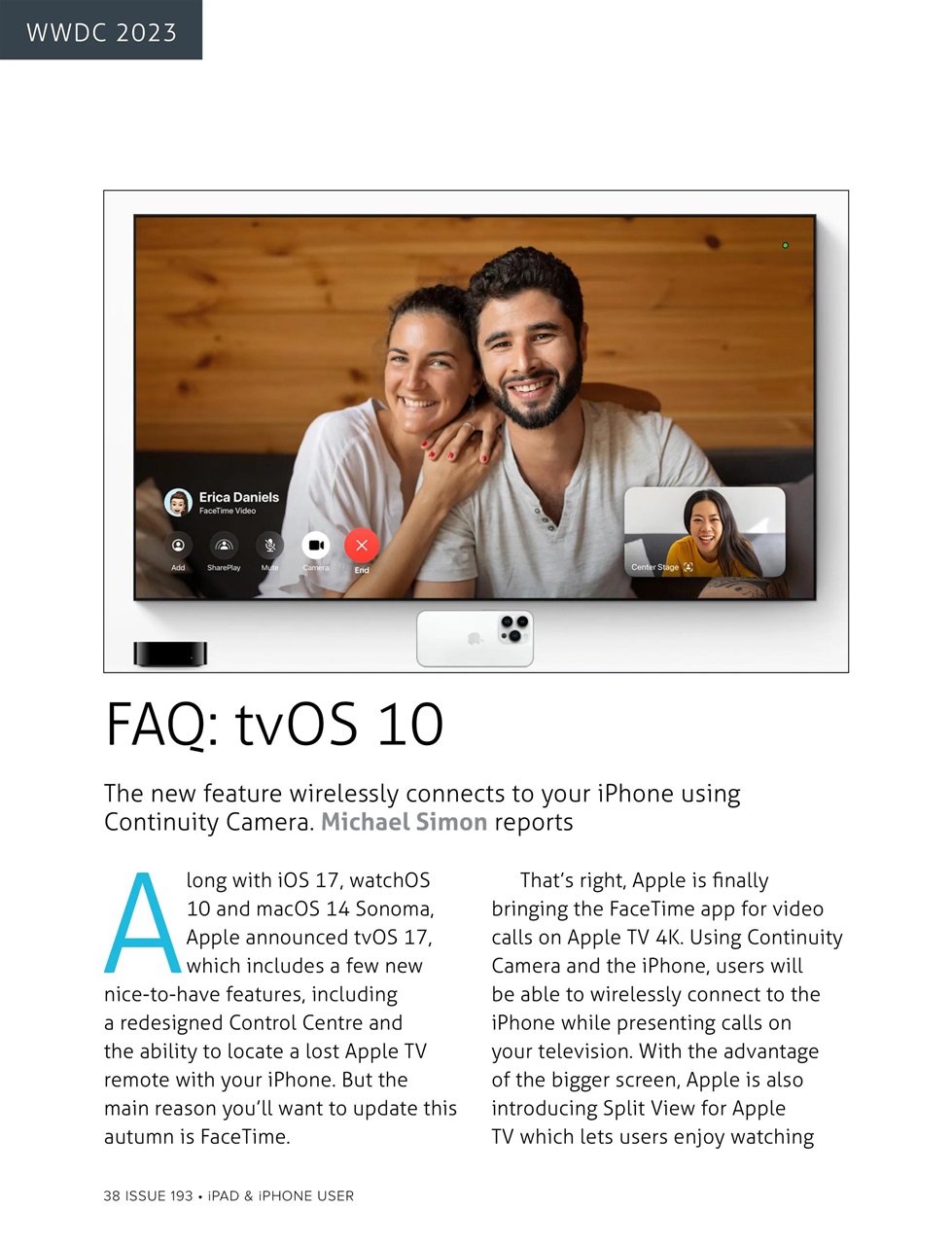 iPad and iPhone User Preview Pages