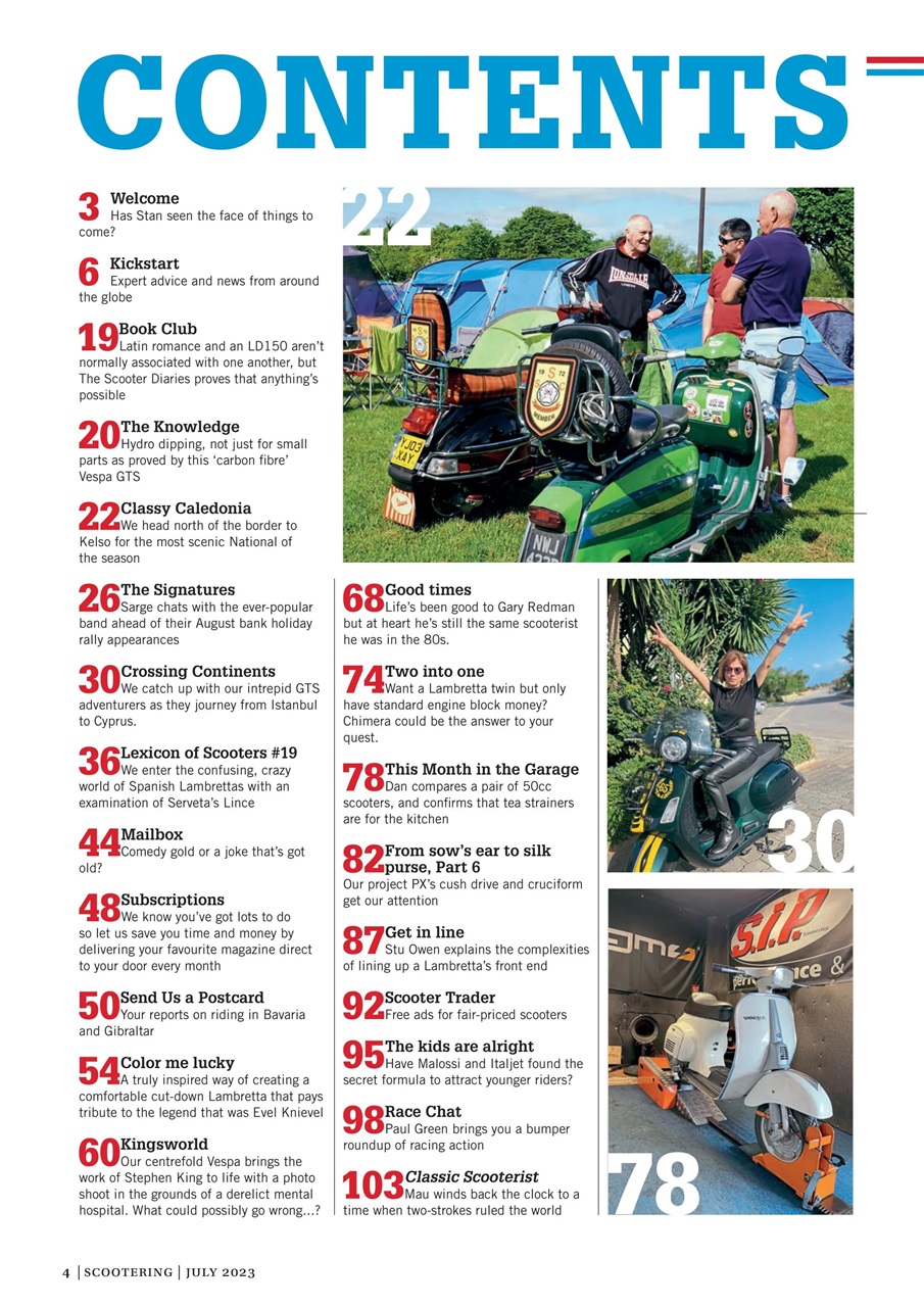 Scootering Preview Pages