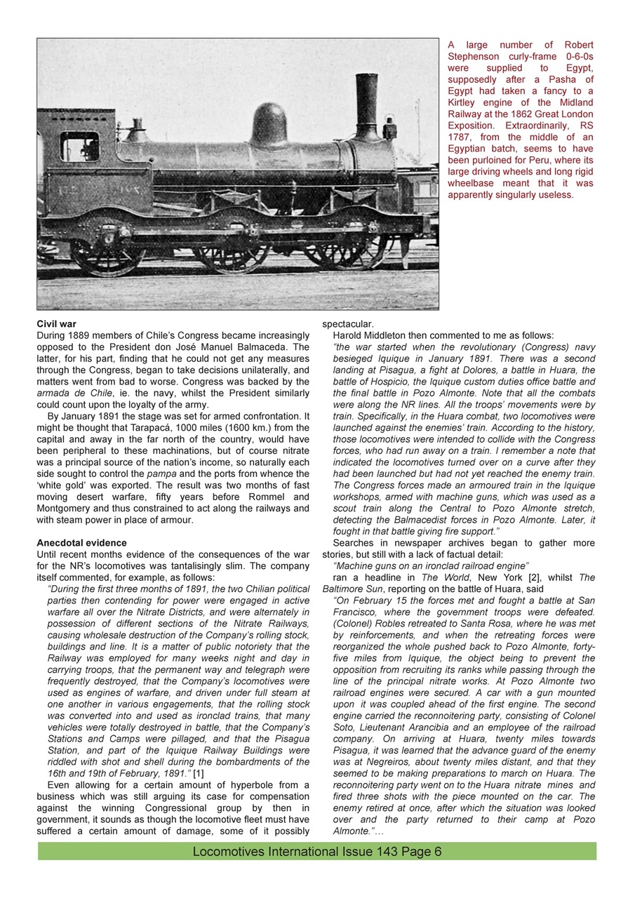 Locomotives International Preview Pages