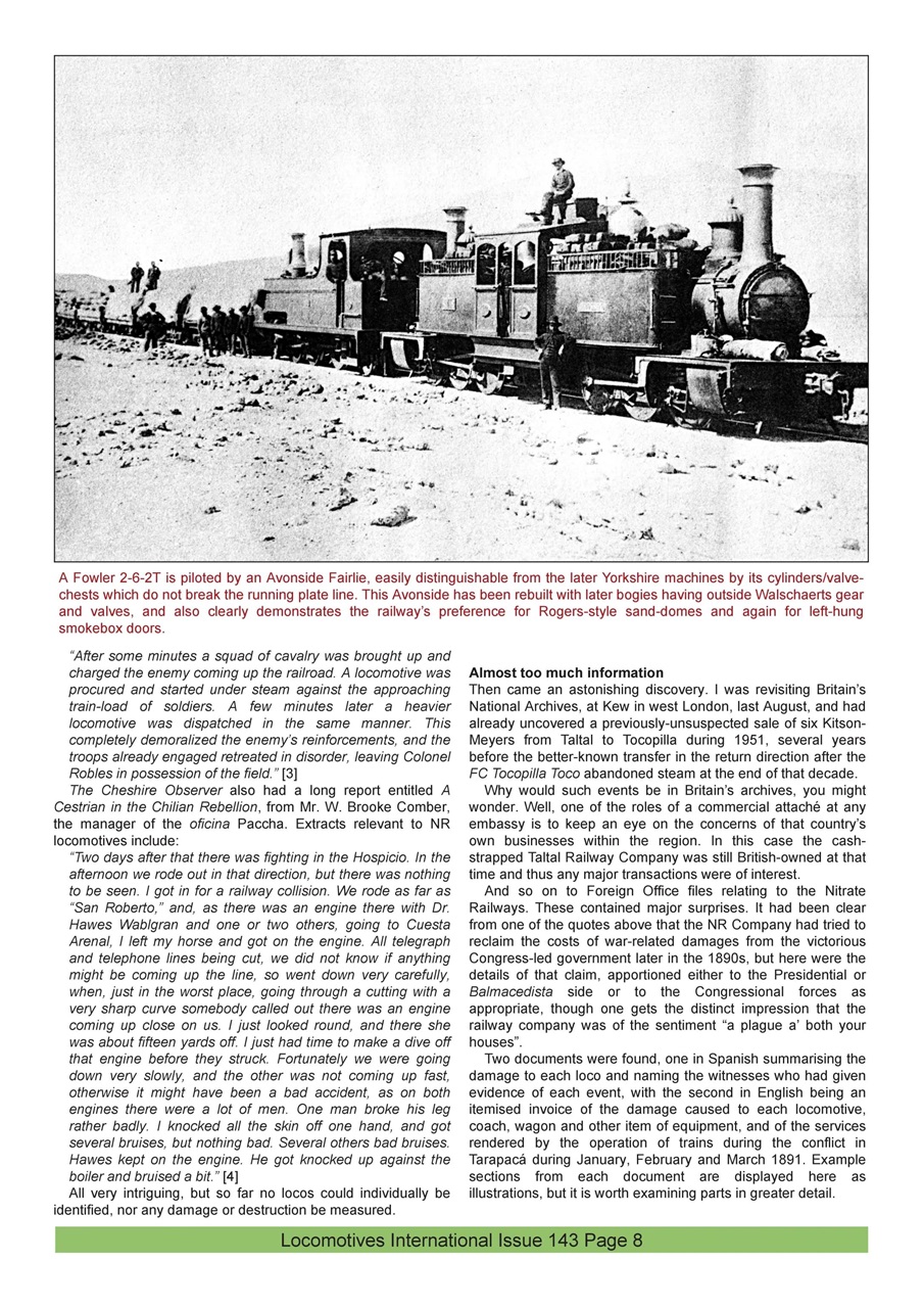 Locomotives International Preview Pages