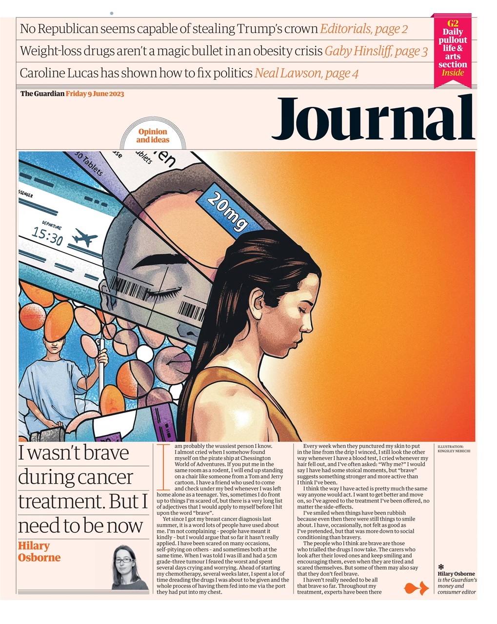 The Guardian Newspaper Preview Pages