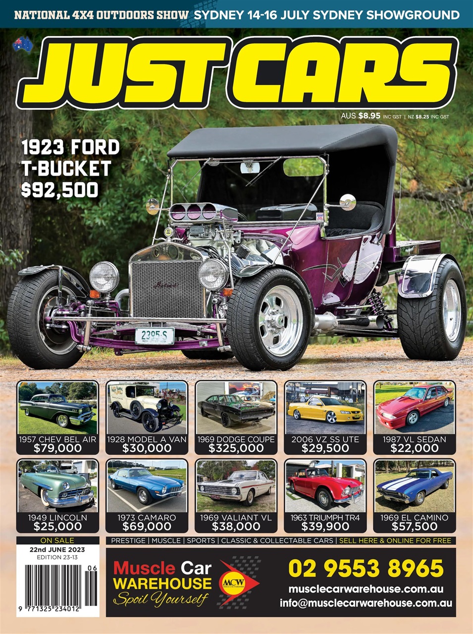 JUST CARS Preview Pages
