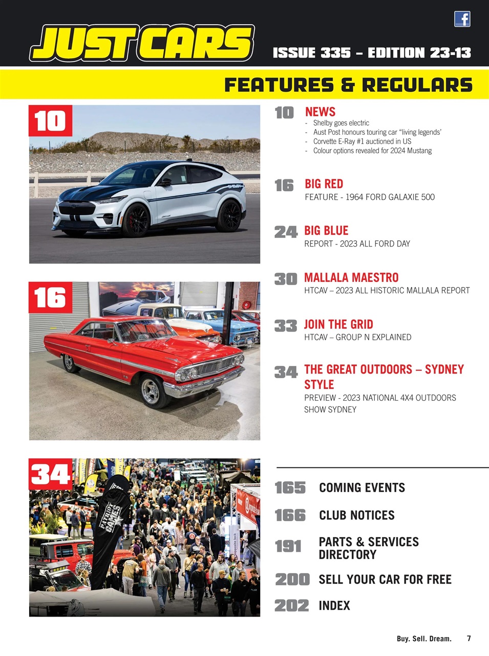 JUST CARS Preview Pages