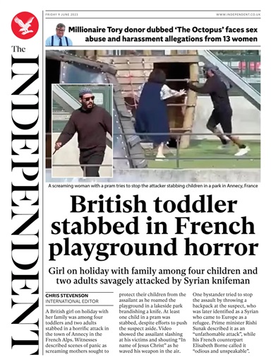 The Independent Daily Edition Newspaper issue 