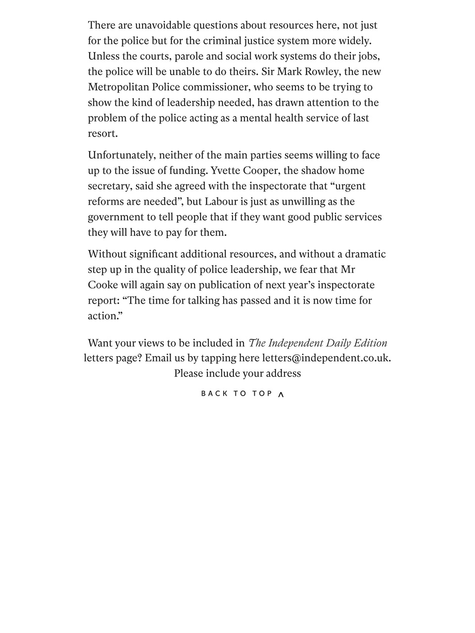 The Independent Daily Edition Newspaper Preview Pages