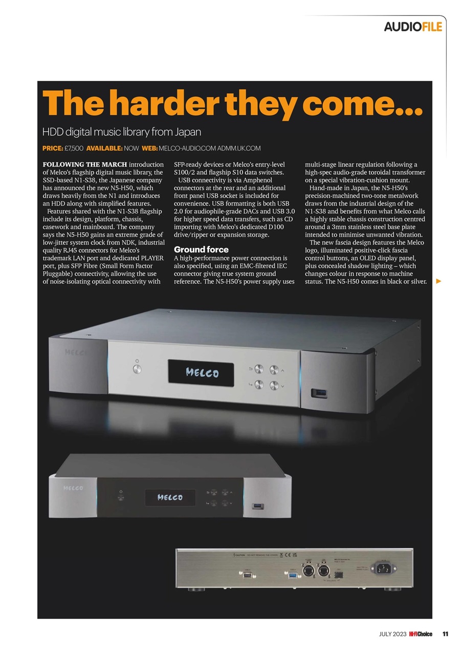 Hi-Fi Choice Preview Pages