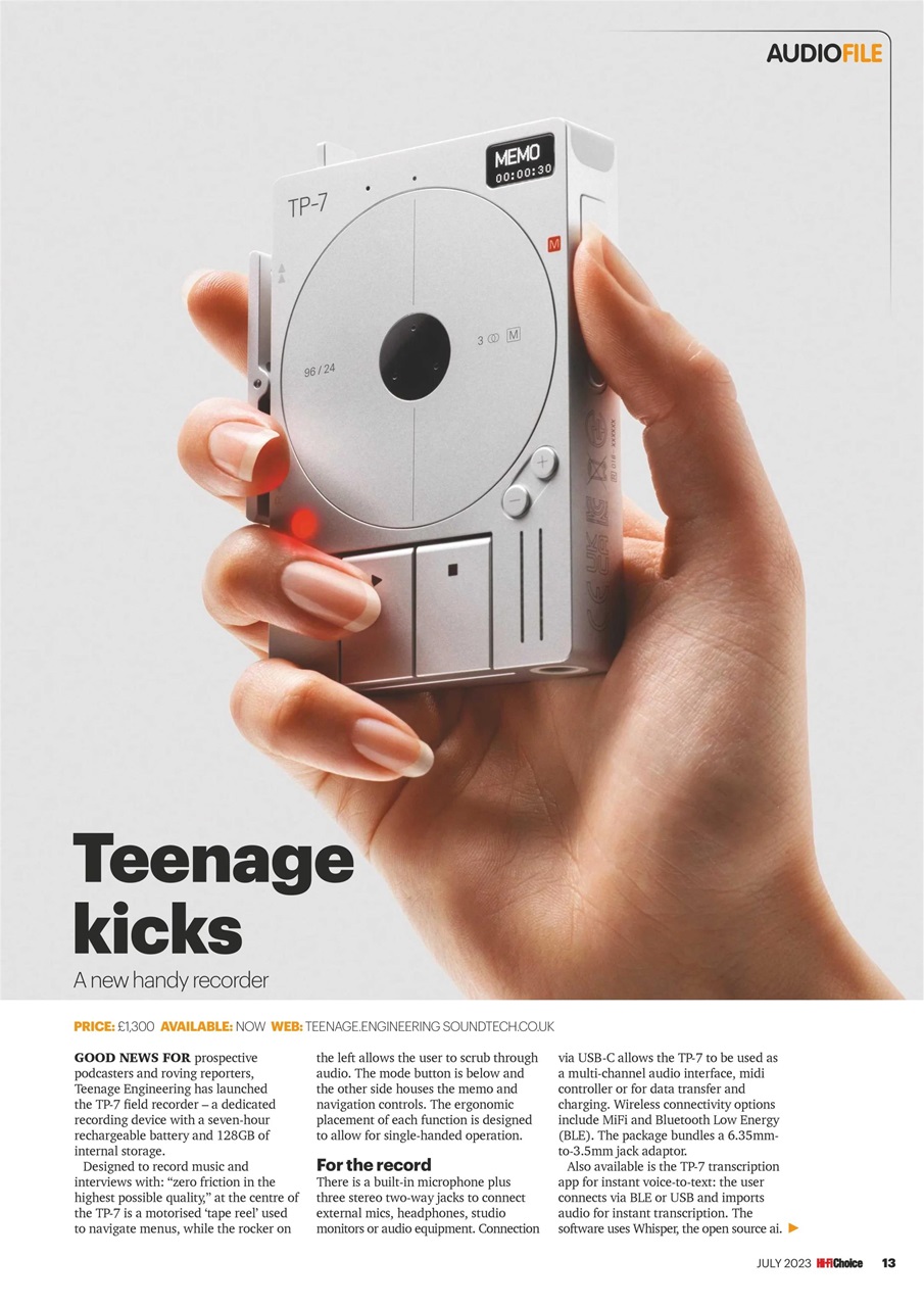 Hi-Fi Choice Preview Pages