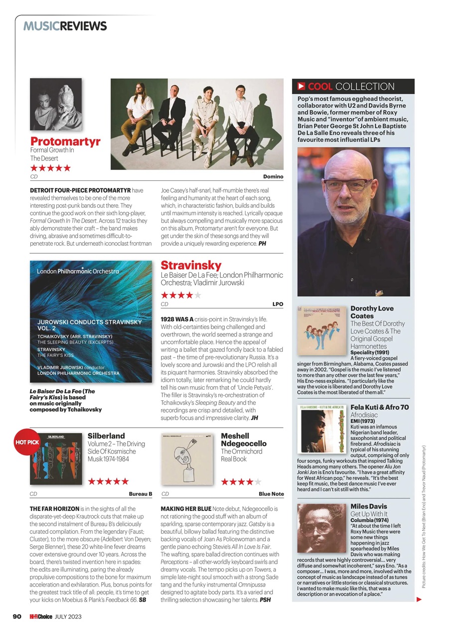 Hi-Fi Choice Preview Pages