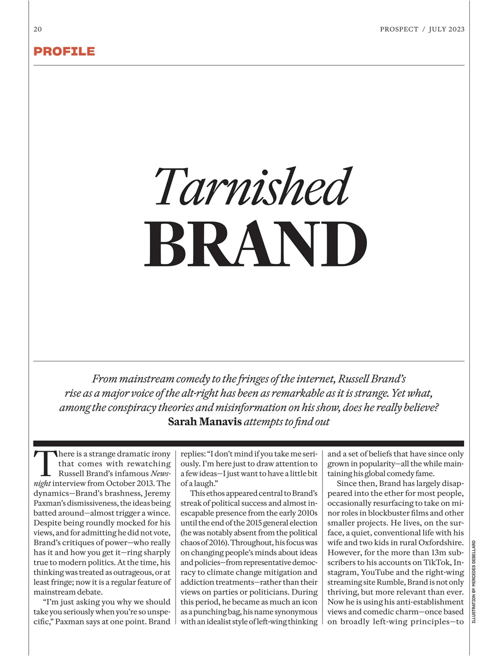 Prospect Magazine Preview Pages