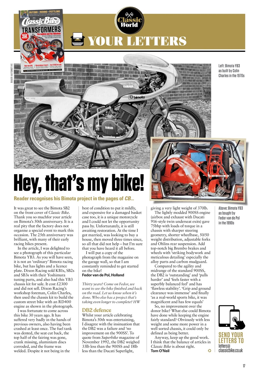 Classic Bike Preview Pages