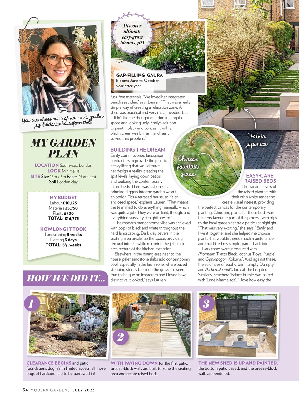 Modern Gardens Preview Pages