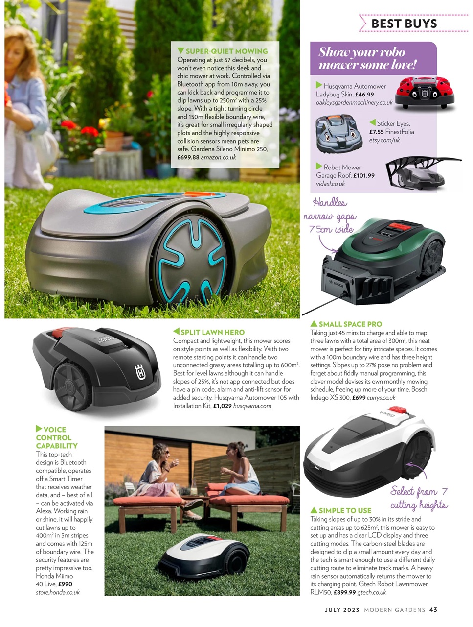 Modern Gardens Preview Pages