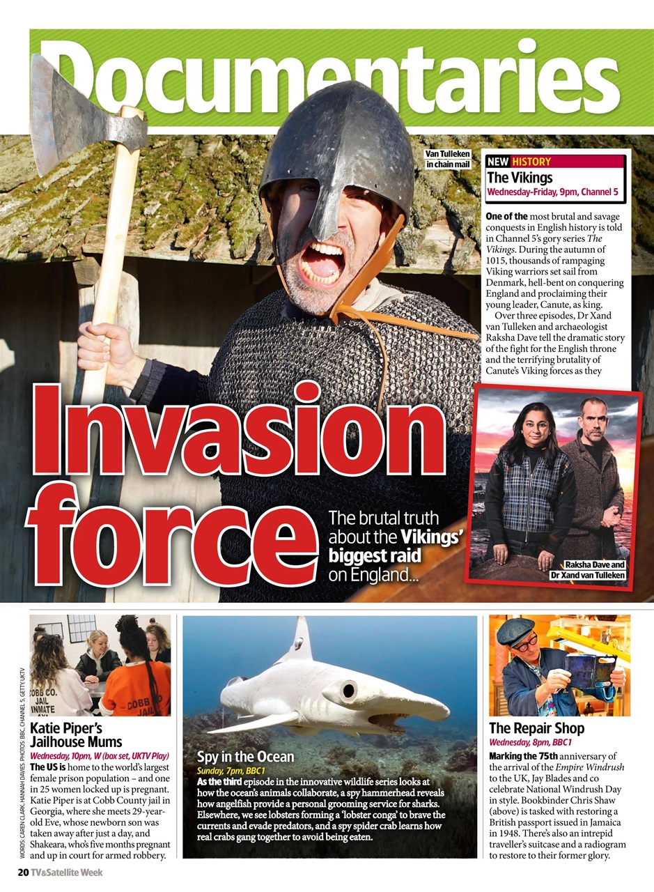 TV & Satellite Week Preview Pages