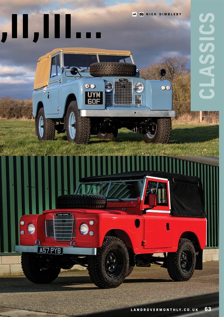 Land Rover Monthly Preview Pages