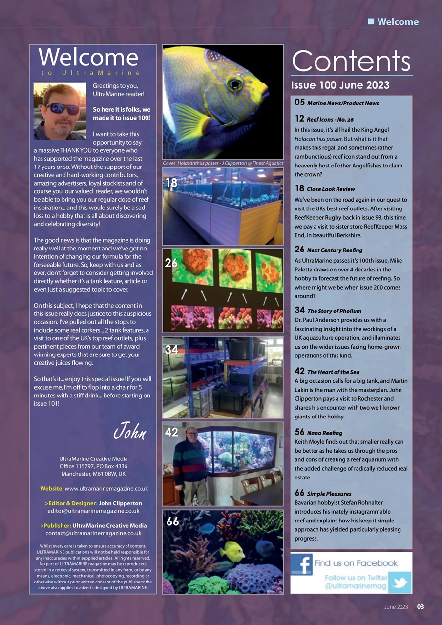 UltraMarine Magazine Preview Pages