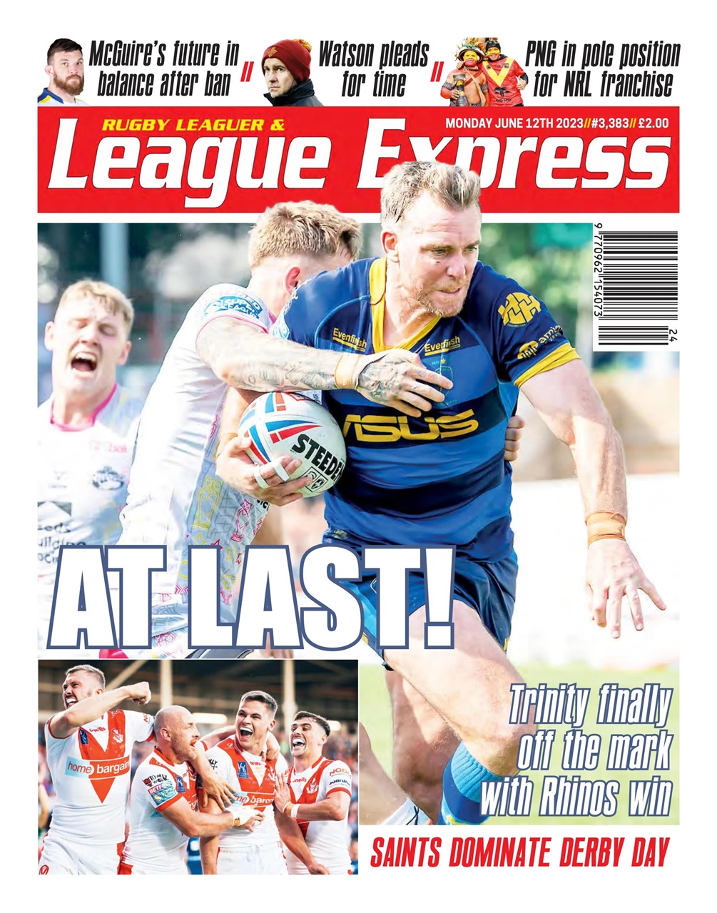 League Express Preview Pages