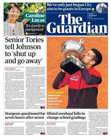 The Guardian Newspaper issue Monday, June 12, 2023