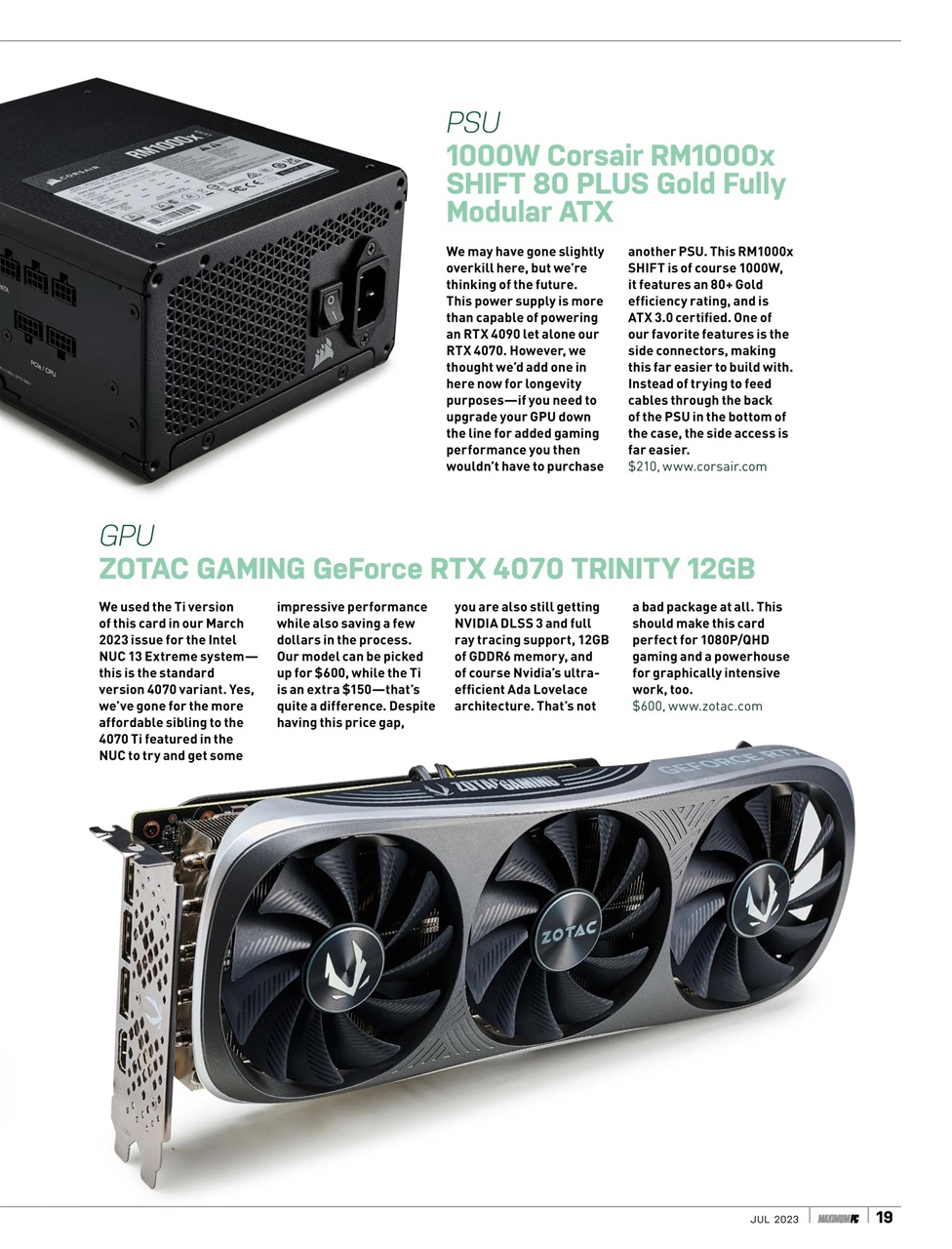 Maximum PC Preview Pages