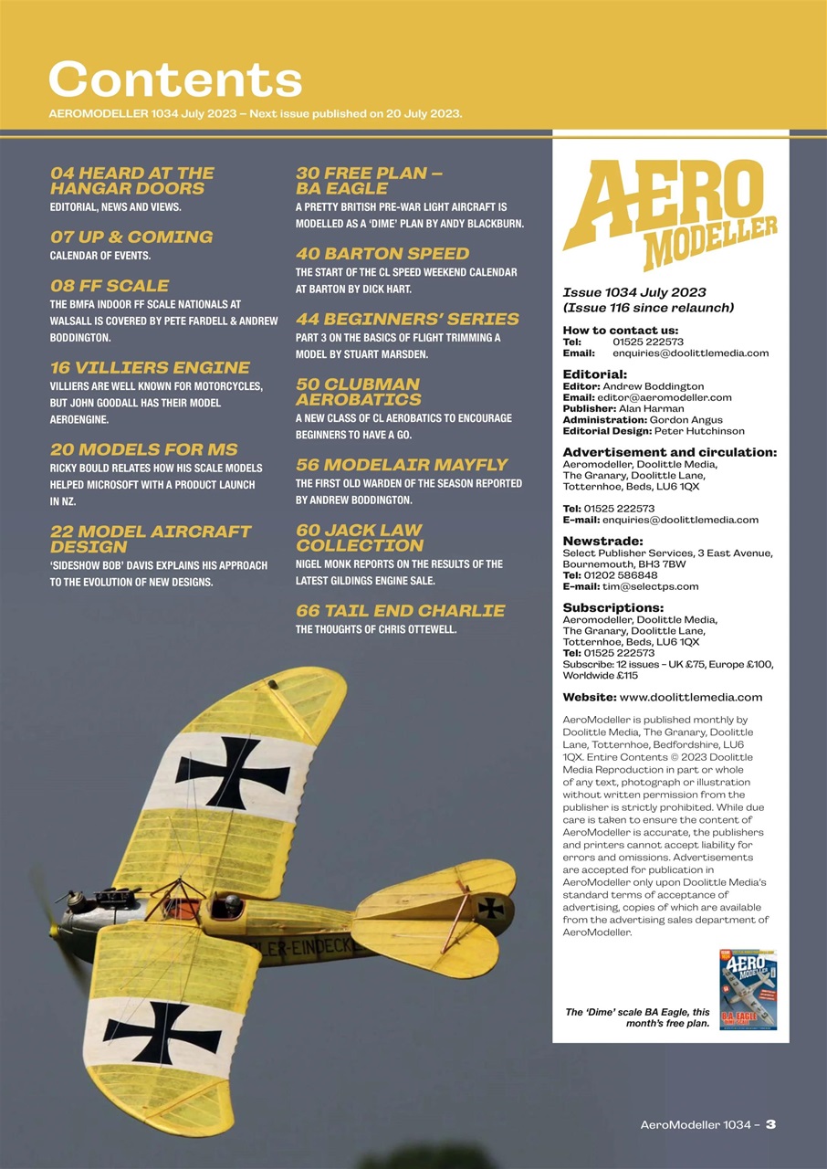 AeroModeller Preview Pages