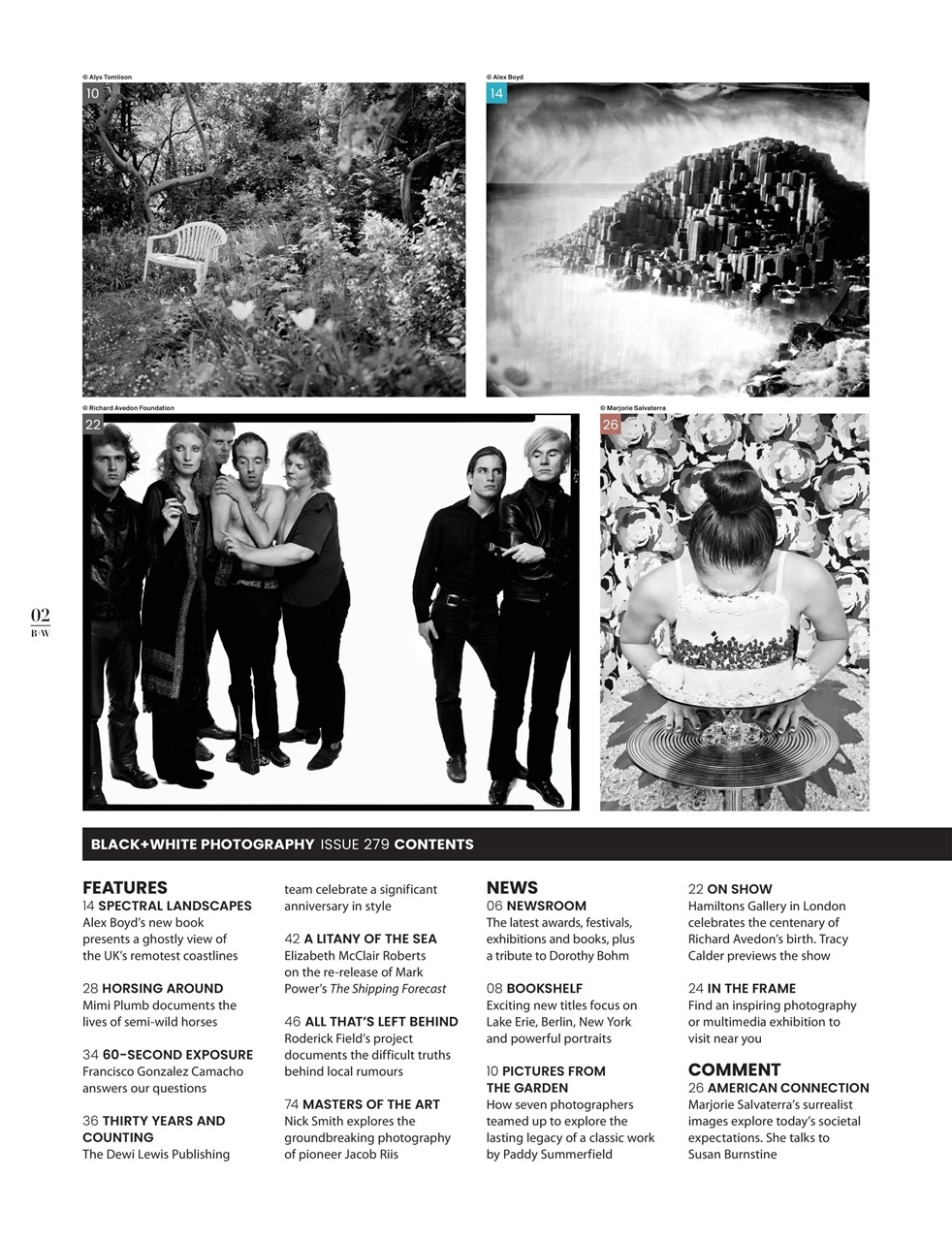 Black+White Photography Preview Pages