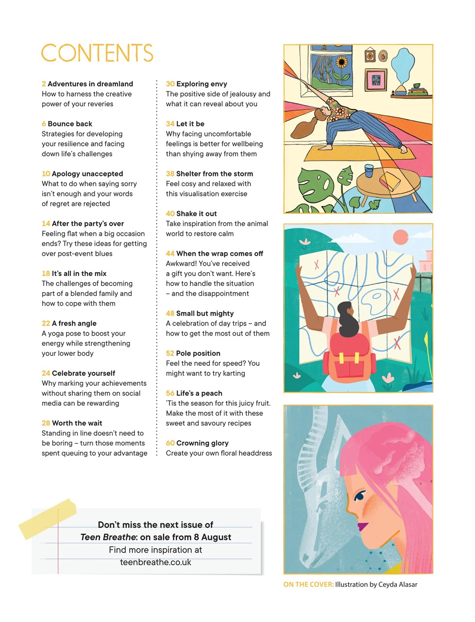 Teen Breathe Preview Pages