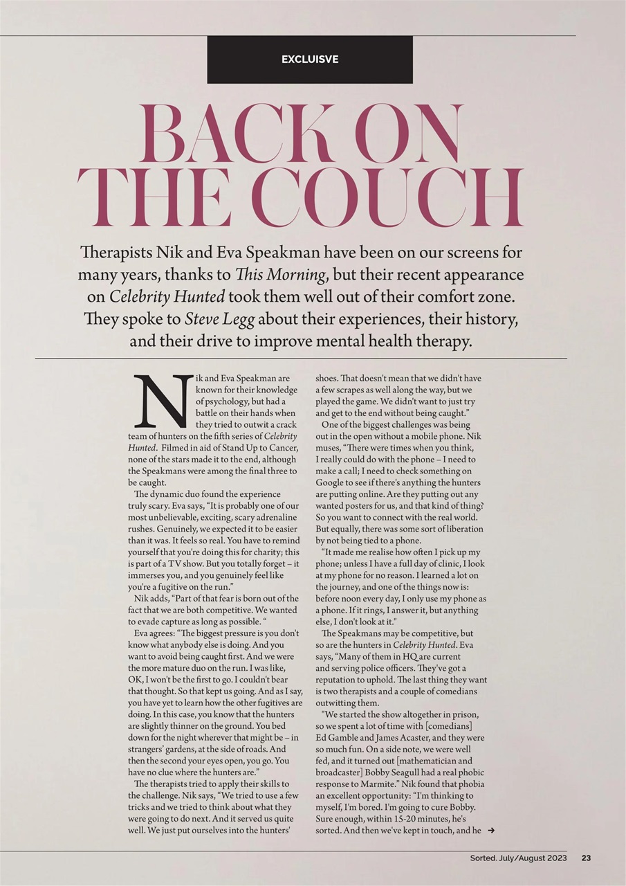 Sorted Magazine – The men's mag with morals Preview Pages