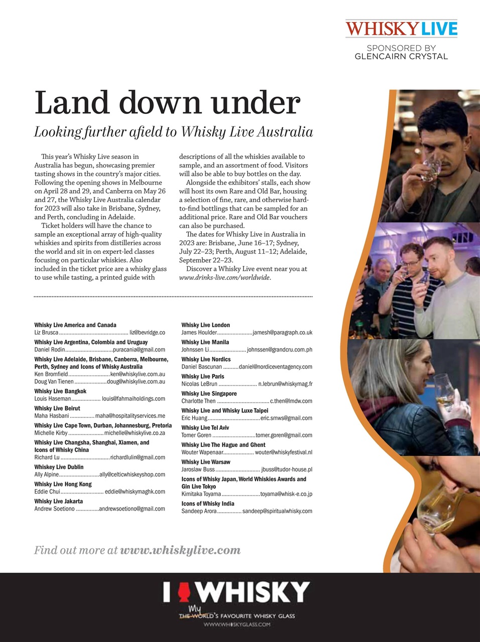 American Whiskey Magazine Preview Pages