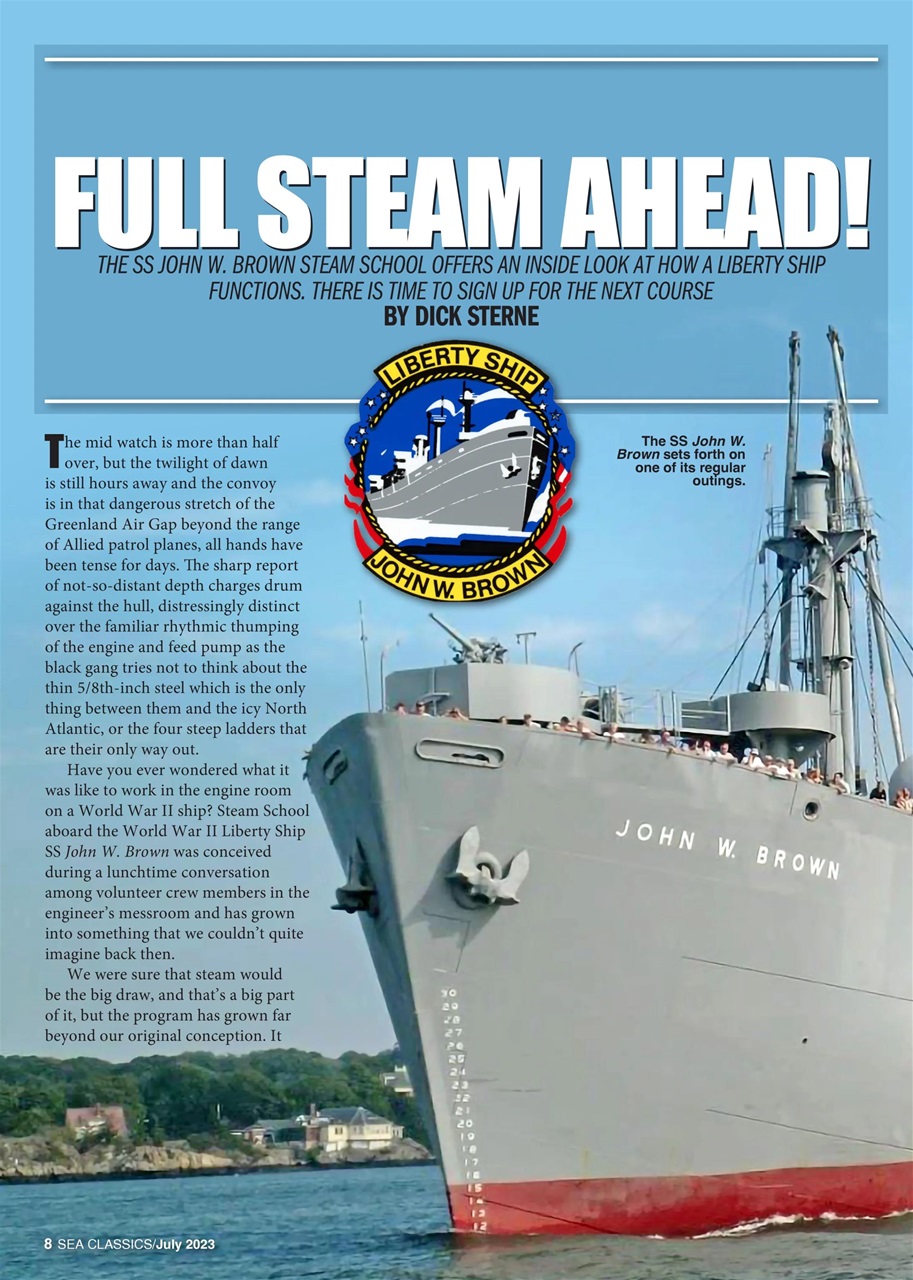 Sea Classics - Where History Sets Sail Preview Pages