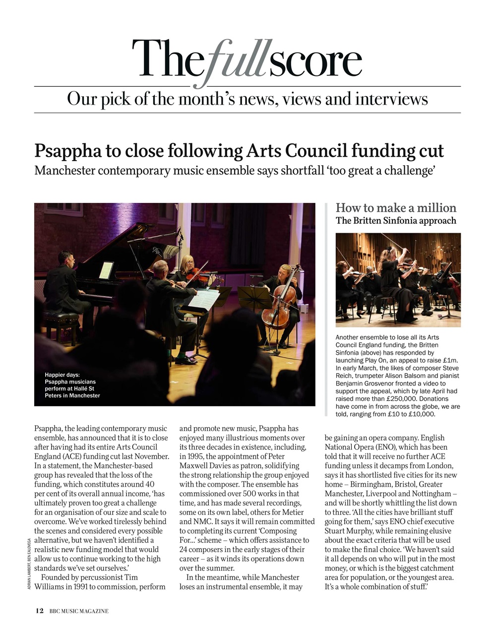 BBC Music Magazine Preview Pages