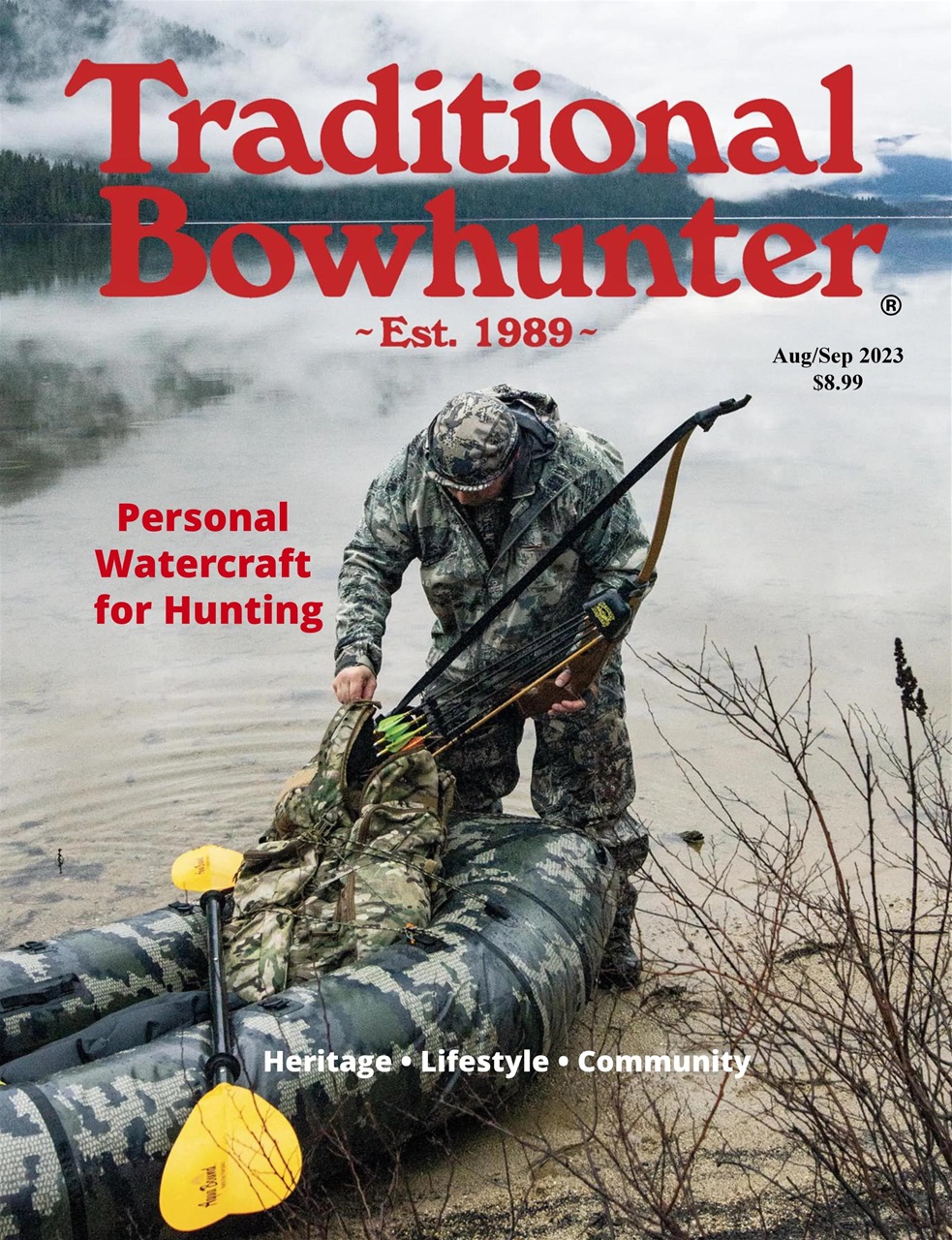 Traditional Bowhunter Magazine Preview Pages