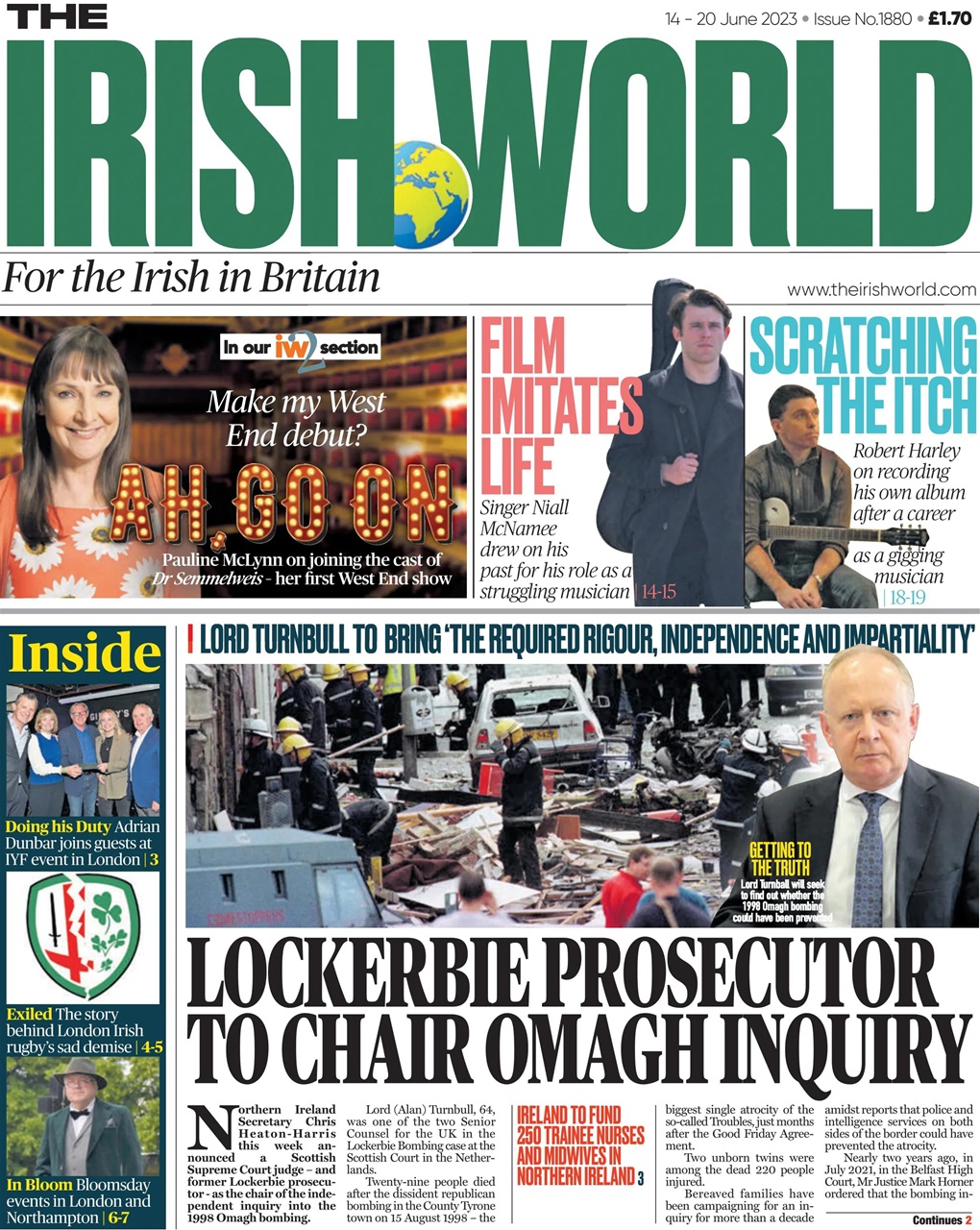 Irish World Preview Pages