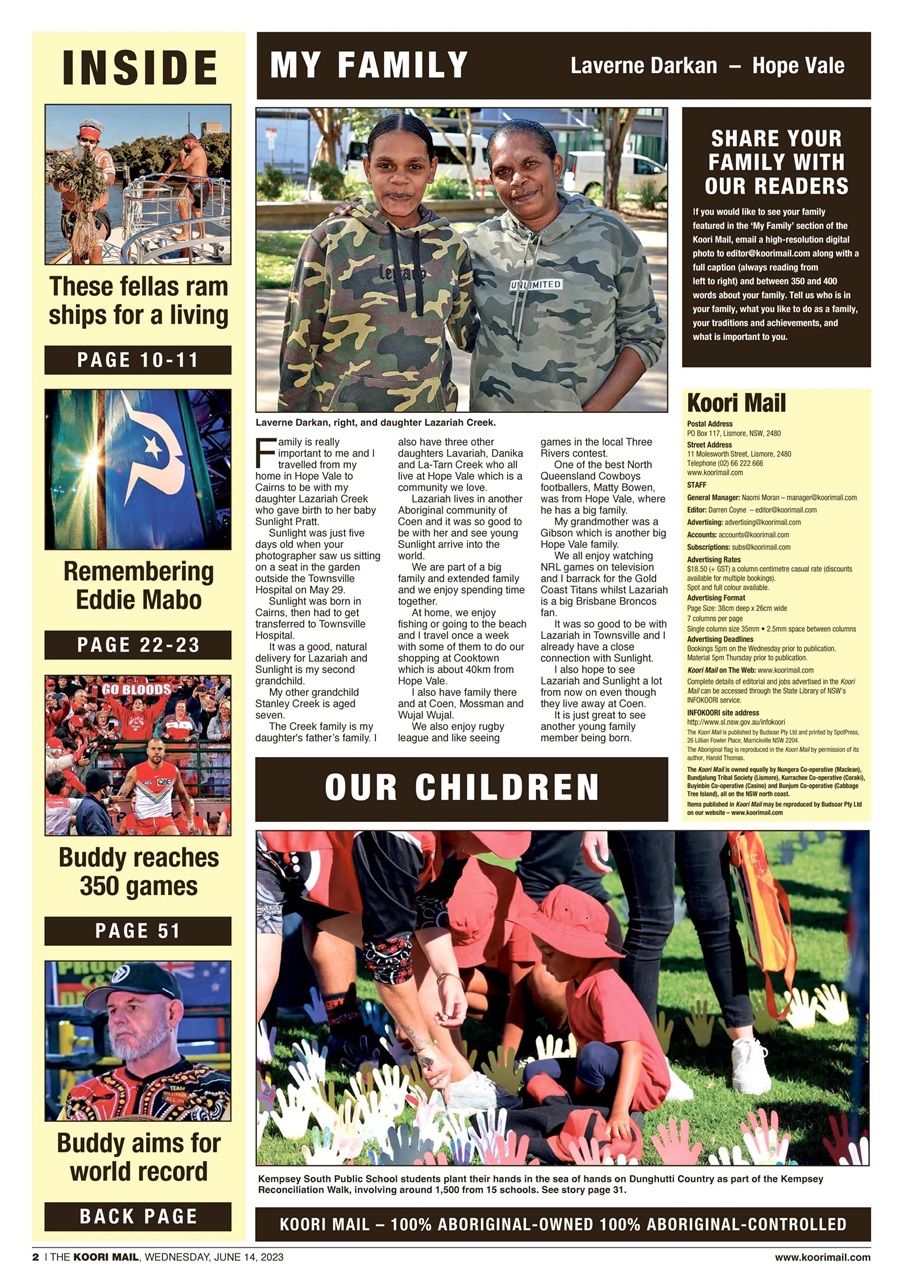 Koori Mail Preview Pages