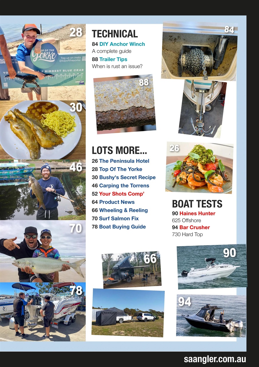South Australian Angler Preview Pages